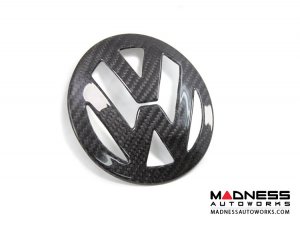 Volkswagen Golf Mk5 Emblem Cover - Carbon Fiber Volkswagen Golf Mk5 Emblem Cover - Carbon Fiber